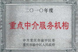 榮譽(yù)之證 本所被評(píng)為2010年度重點(diǎn)中介服務(wù)機(jī)構(gòu)，彰服務(wù)之華章
